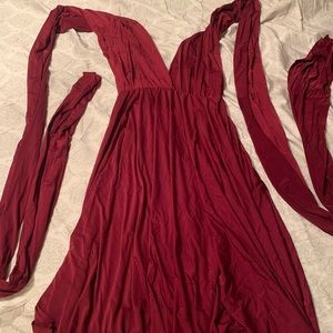 One size short dress that can be worn many ways!